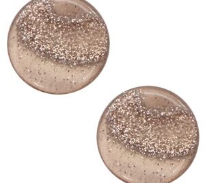 Polaris Stardust Cabochon taupe brown 12mm