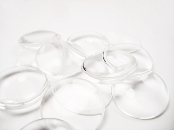 Glas Cabochons 25mm rund