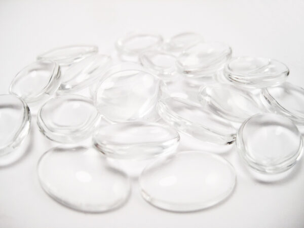 Glas Cabochons 13x18mm oval