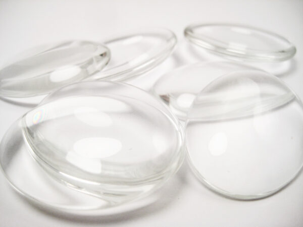 Glas Cabochons 30x40mm oval