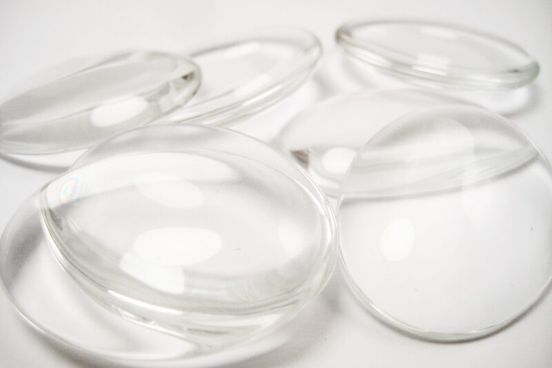 Glas Cabochons 30x40mm oval