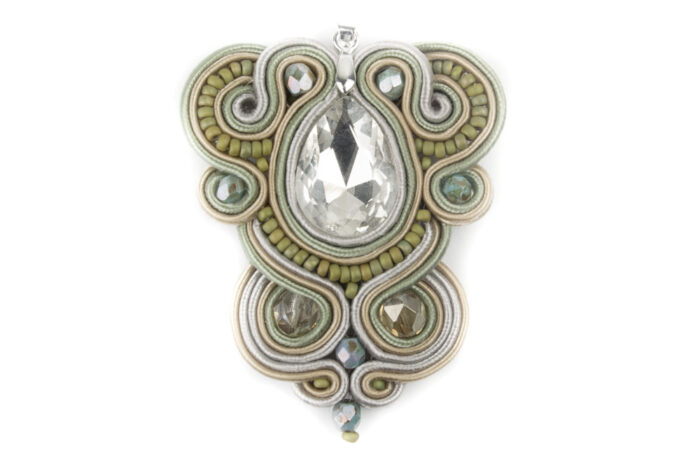 DIY Soutache-Kit (khaki) – Bild 2