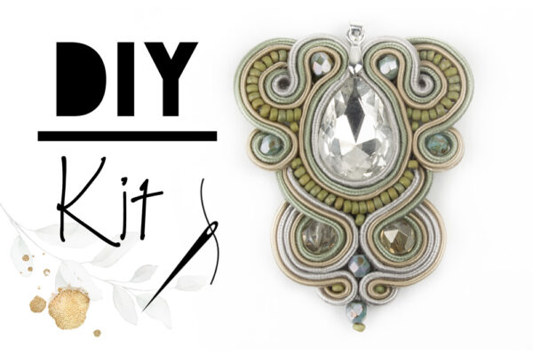 DIY Soutache-Kit (khaki)