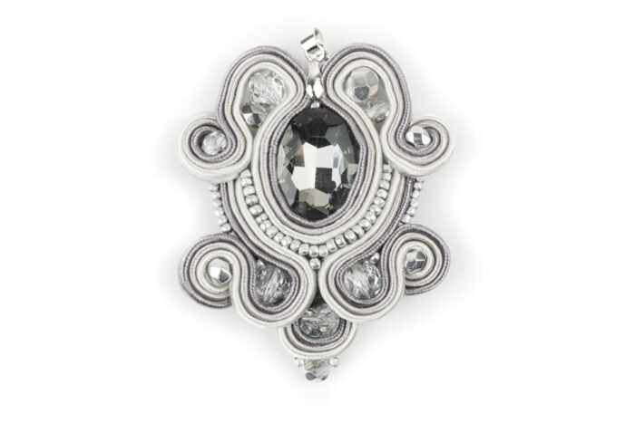 DIY Soutache-Kit (silber) – Bild 2