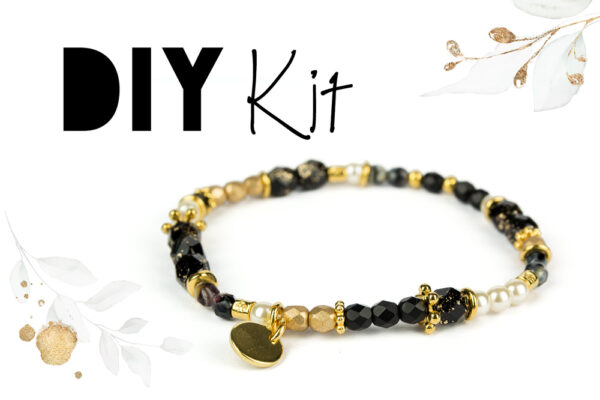 DIY Kit Armband Glamorous Black