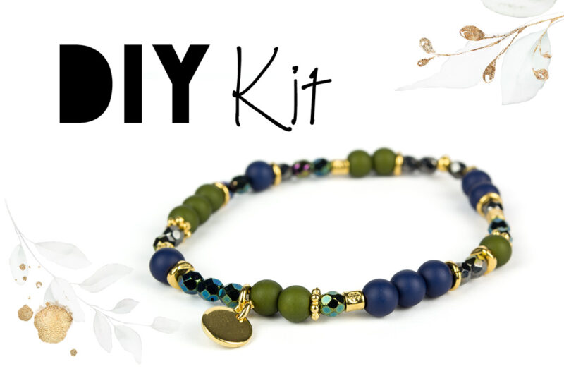 DIY Kit Armband Peacock