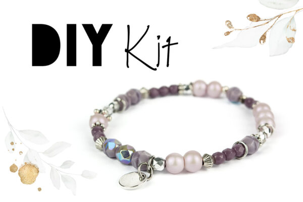 DIY Kit Armband Amethyst