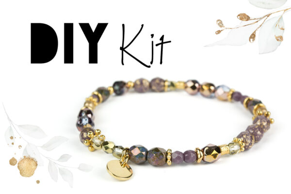 DIY Kit Armband Violet Baroque