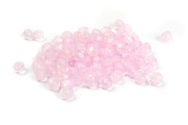 Glasperlen 4mm Rosa