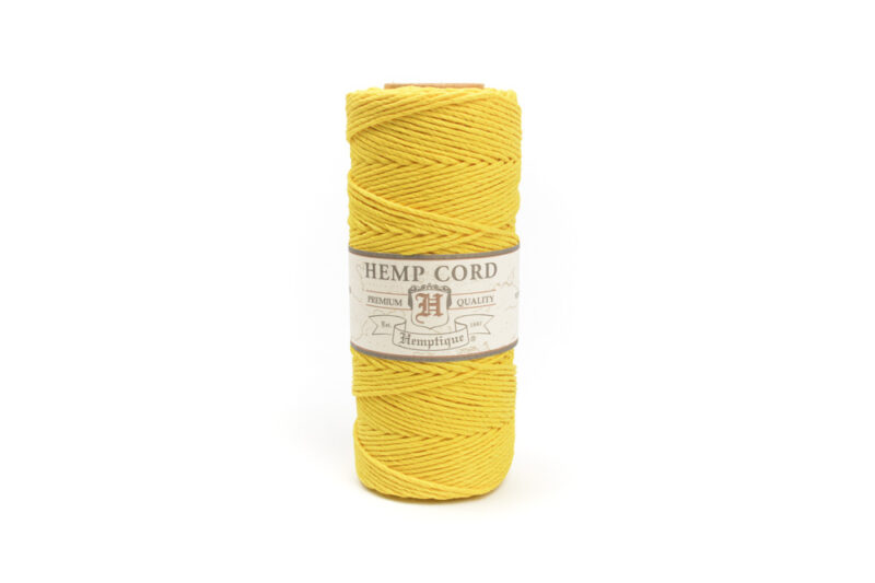Hemptique Hanfkordel Yellow