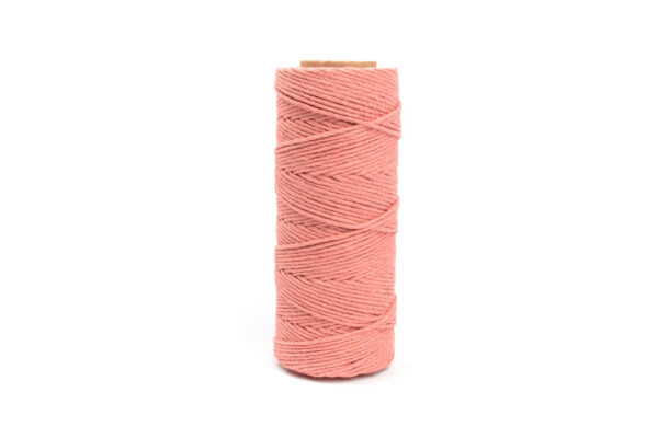 Hemptique Hanfkordel Sunset Coral (Rolle) – Bild 2
