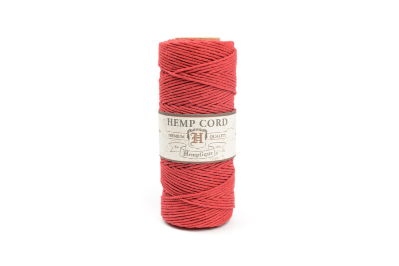 Hemptique Hanfkordel Red