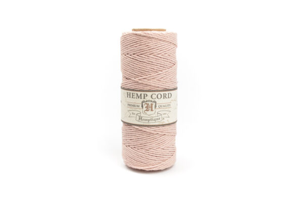 Hemptique Hanfkordel Powder Pink (Rolle)