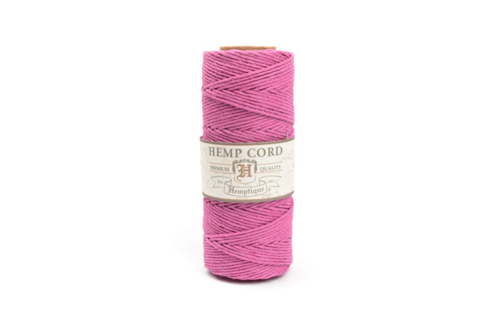 Hemptique Hanfkordel Dark Pink (Rolle)