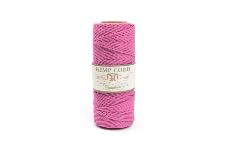 Hemptique Hanfkordel Dark Pink