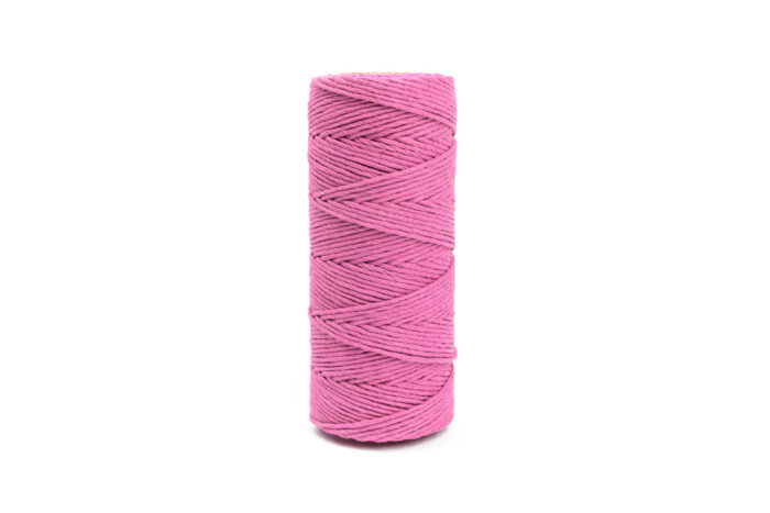 Hemptique Hanfkordel Dark Pink (Rolle) – Bild 2