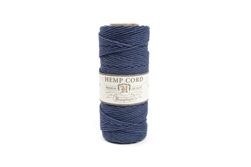 Hemptique Hanfkordel Navy (Rolle)