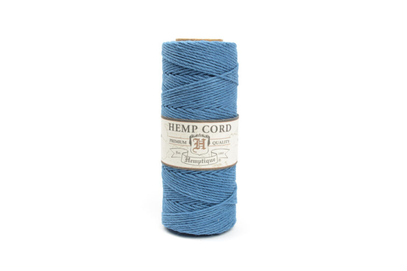 Hemptique Hanfkordel Dusty Blue (Rolle)