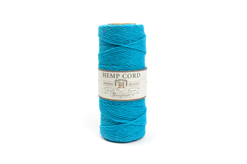 Hemptique Hanfkordel Turquoise
