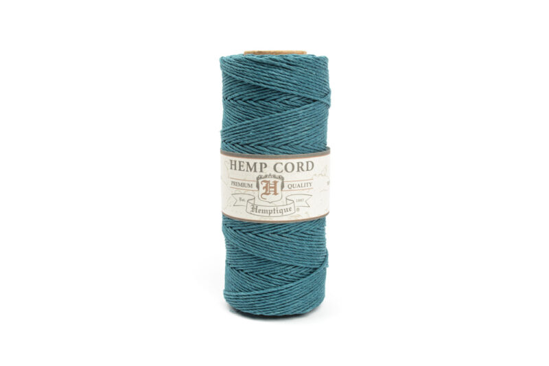 Hemptique Hanfkordel Aquamarine (Rolle)
