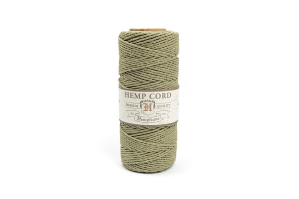 Hemptique Hanfkordel Dusty Olive (Rolle)