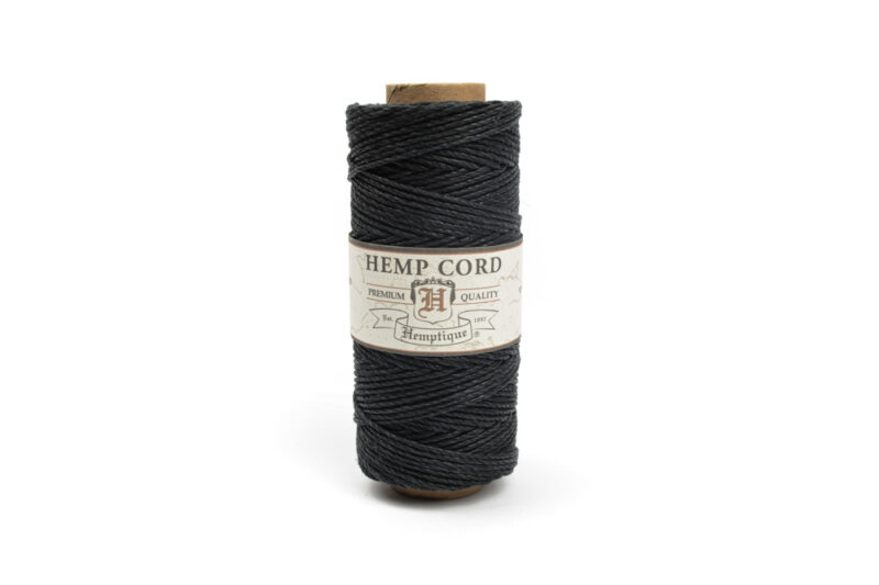 Hemptique Hanfkordel Black