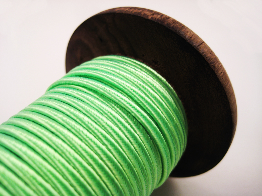 Soutache Band Neon Grün – Bild 3