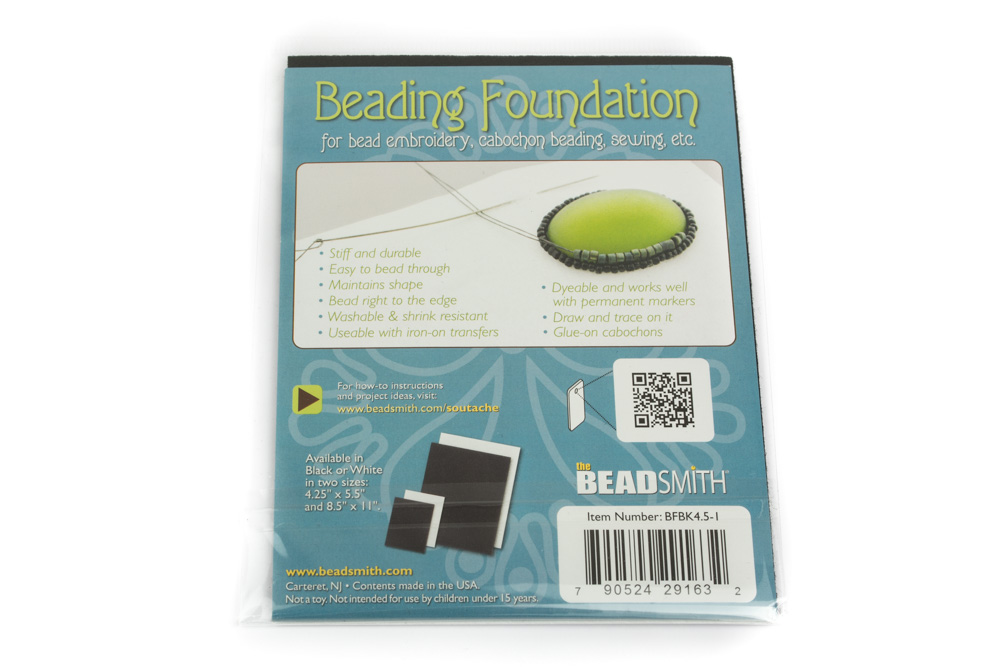Beading Foundation 10,8x14cm Schwarz – Bild 2