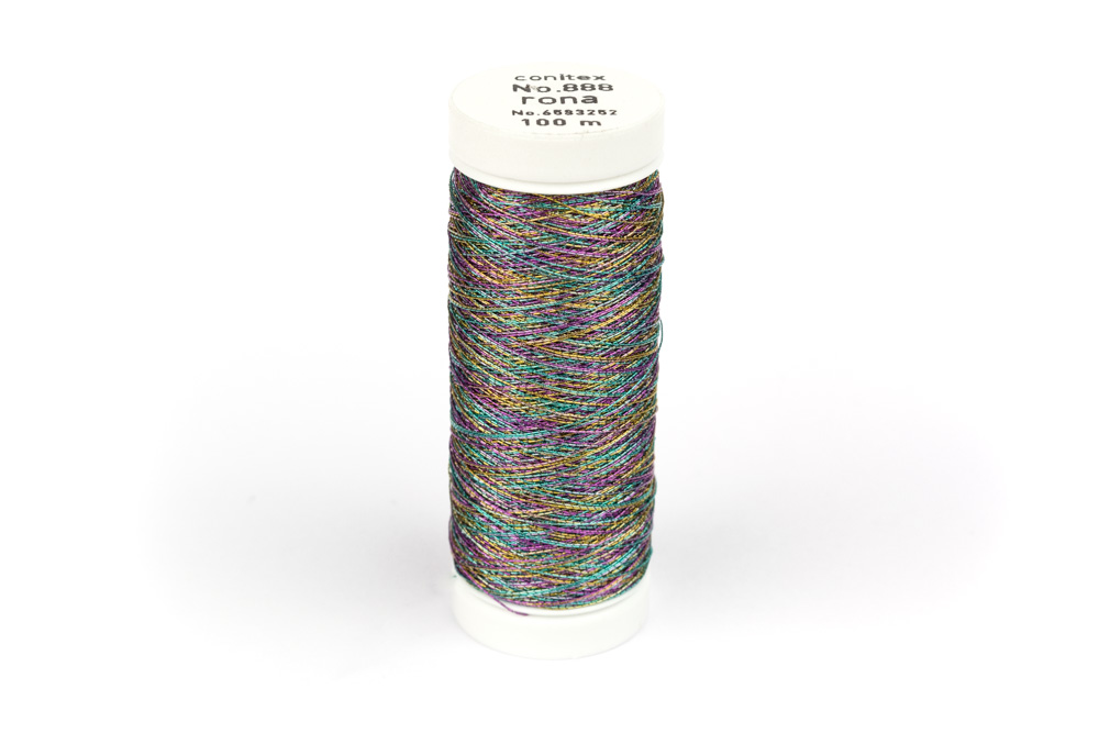 Nähgarn Rainbow Metallic 100m – Bild 2
