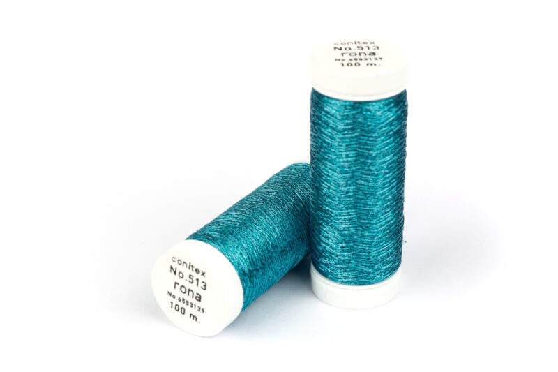 Nähgarn Turquoise Metallic 100m