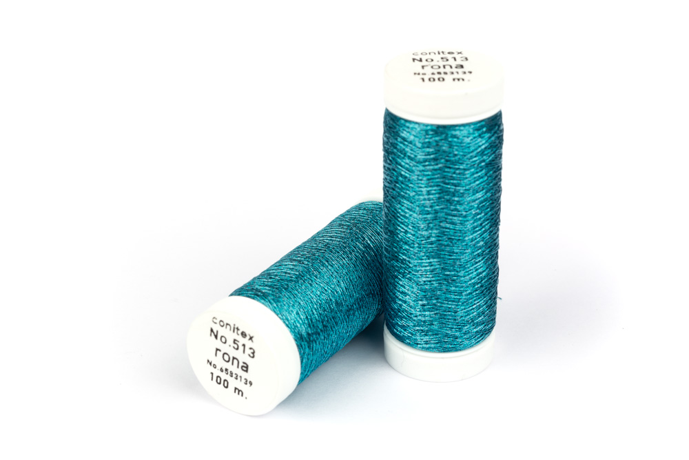 Nähgarn Turquoise Metallic 100m