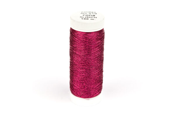 Nähgarn Magenta Metallic 100m – Bild 2