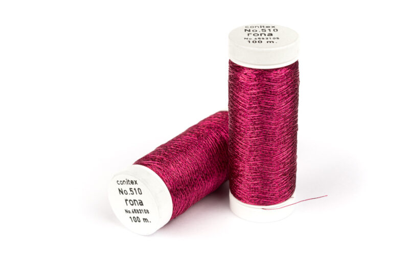 Nähgarn Magenta Metallic 100m