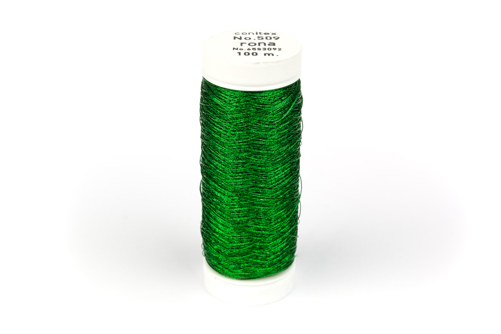 Nähgarn Green Metallic 100m – Bild 2