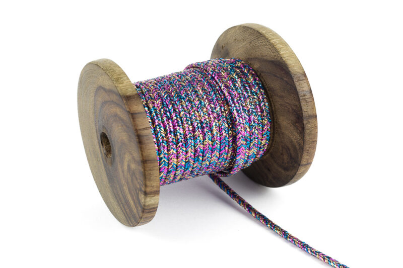 Polish Soutache Rainbow Metallic